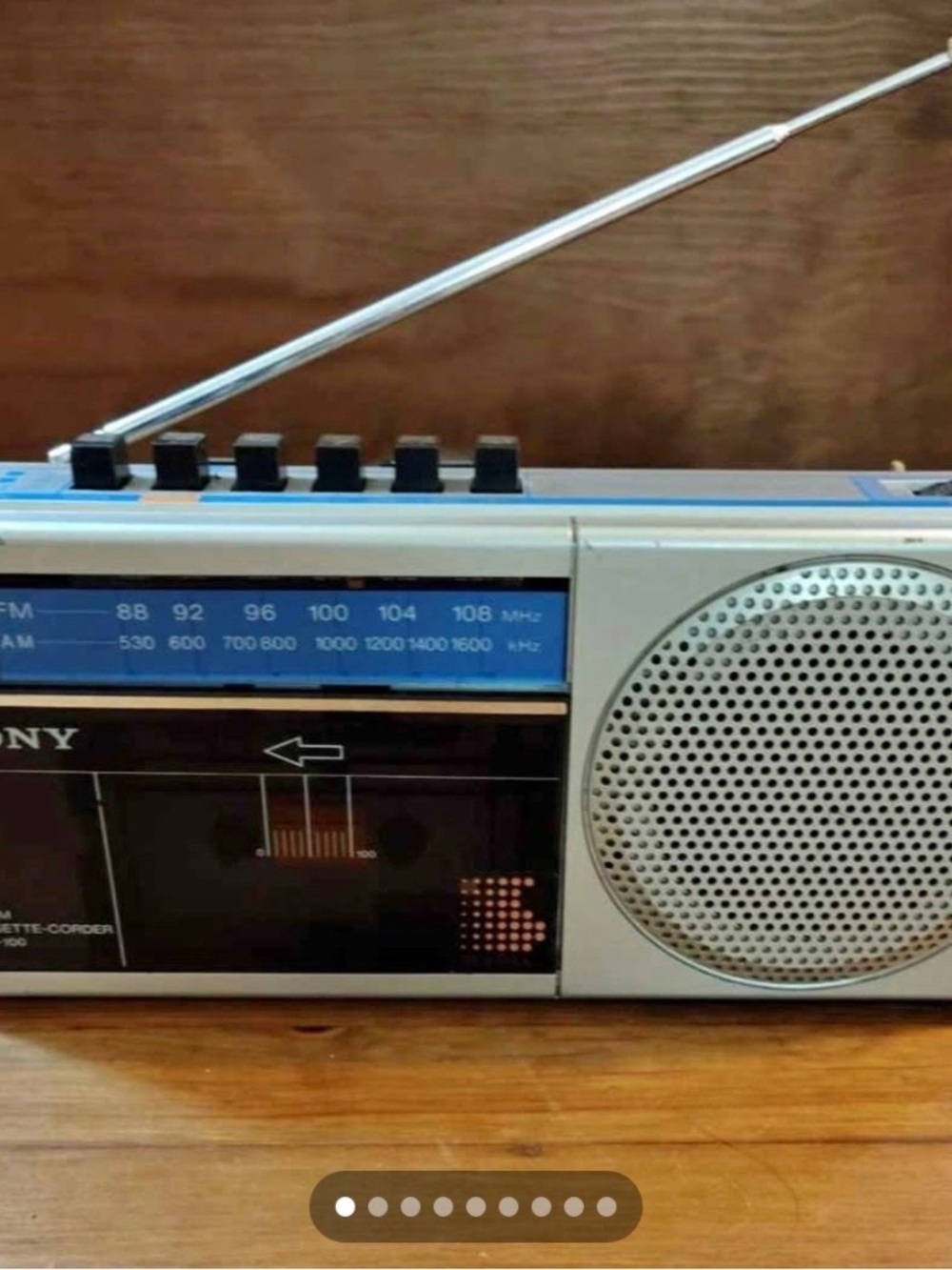Vintage radio/ cassette player